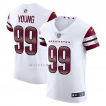 Camiseta NFL Elite Washington Commanders Chase Young Vapor Blanco