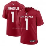 Camiseta NFL Game Arizona Cardinals Paris Johnson Jr. 2023 NFL Draft First Round Pick Rojo