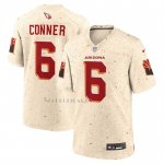 Camiseta NFL Game Arizona Rojos James Conner 2025 Rivalries Collection Crema