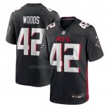 Camiseta NFL Game Atlanta Falcons Josh Woods Negro