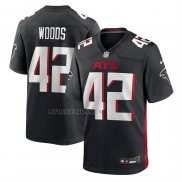 Camiseta NFL Game Atlanta Falcons Josh Woods Negro