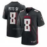 Camiseta NFL Game Atlanta Falcons Kyle Pitts Sr Negro