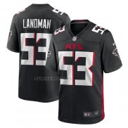 Camiseta NFL Game Atlanta Falcons Nate Landman Negro