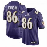 Camiseta NFL Game Baltimore Ravens Cornelius Johnson Violeta