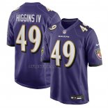 Camiseta NFL Game Baltimore Ravens Jay Higgins IV Violeta