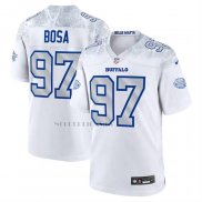 Camiseta NFL Game Buffalo Bills Joey Bosa 2025 Rivalries Collection Blanco