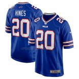 Camiseta NFL Game Buffalo Bills Nyheim Hines Azul