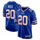 Camiseta NFL Game Buffalo Bills Zack Moss Azul