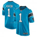 Camiseta NFL Game Carolina Panthers Cam Newton Alterno Azul