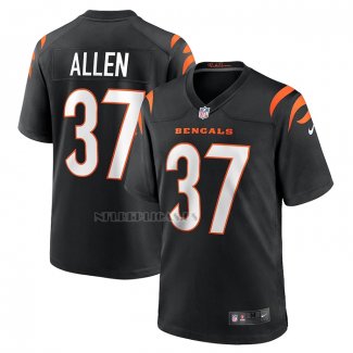 Camiseta NFL Game Cincinnati Bengals Ricardo Allen Negro