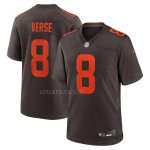 Camiseta NFL Game Cleveland Browns Jared Verse Alterno Alpha Dawg Marron