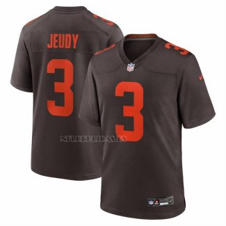 Camiseta NFL Game Cleveland Browns Jerry Jeudy Alpha Dawg Marron