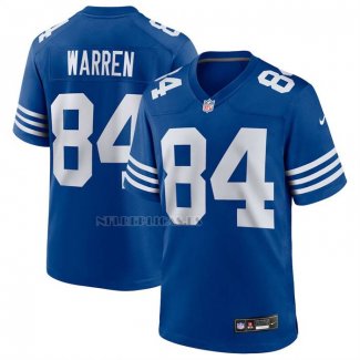 Camiseta NFL Game Indianapolis Colts Tyler Warren Alterno Royal