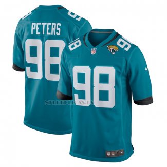 Camiseta NFL Game Jacksonville Jaguars Corey Peters Primera Verde