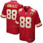 Camiseta NFL Game Kansas City Chiefs Tony Gonzalez Retired Rojo