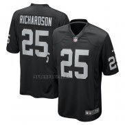 Camiseta NFL Game Las Vegas Raiders Decamerion Richardson Negro