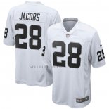 Camiseta NFL Game Las Vegas Raiders Josh Jacobs Blanco