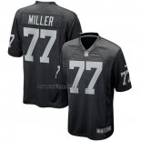 Camiseta NFL Game Las Vegas Raiders Kolton Miller Negro