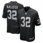 Camiseta NFL Game Las Vegas Raiders Tyreik McAllister Negro