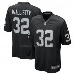 Camiseta NFL Game Las Vegas Raiders Tyreik McAllister Negro