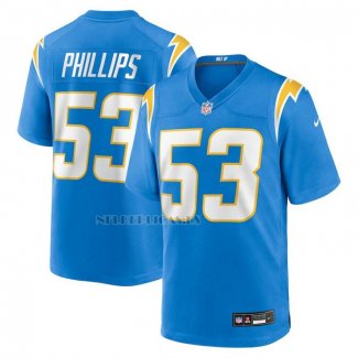 Camiseta NFL Game Los Angeles Chargers Delshawn Phillips Azul