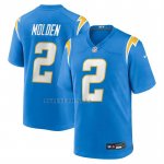 Camiseta NFL Game Los Angeles Chargers Elijah Molden Azul1