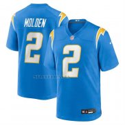 Camiseta NFL Game Los Angeles Chargers Elijah Molden Azul1
