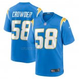 Camiseta NFL Game Los Angeles Chargers Tae Crowder Azul
