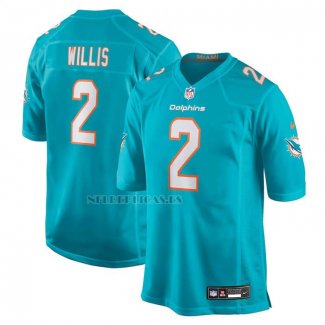 Camiseta NFL Game Miami Dolphins Malik Willis Azul