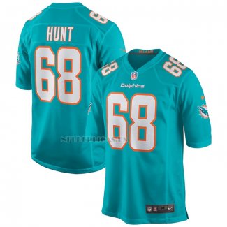 Camiseta NFL Game Miami Dolphins Robert Hunt Verde