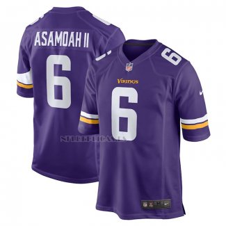 Camiseta NFL Game Minnesota Vikings Brian Asamoah II Violeta