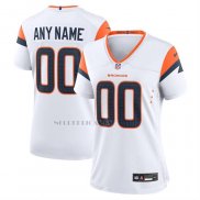 Camiseta NFL Game Mujer Denver Broncos Mile High Collection Personalizada Blanco