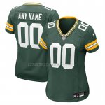 Camiseta NFL Game Mujer Green Bay Packers Personalizada Verde