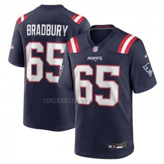 Camiseta NFL Game New England Patriots Garrett Bradbury Azul