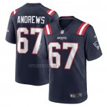 Camiseta NFL Game New England Patriots Jake Andrews Azul