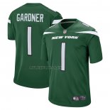 Camiseta NFL Game New York Jets Ahmad Sauce Gardner 2022 NFL Draft Pick Verde