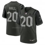 Camiseta NFL Game New York Jets Breece Hall 2025 Rivalries Collection Gris Oscuro