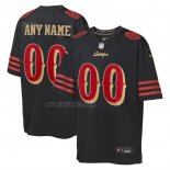Camiseta NFL Game Nino San Francisco 49ers 2025 Rivalries Collection Personalizada Negro