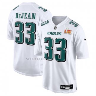 Camiseta NFL Game Philadelphia Eagles Cooper DeJean Super Bowl LIX Blanco