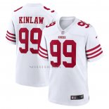 Camiseta NFL Game San Francisco 49ers Javon Kinlaw Blanco