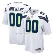 Camiseta NFL Game Seattle Seahawks Super Bowl LX Personalizada Blanco
