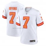 Camiseta NFL Game Tampa Bay Buccaneers Bucky Irving 76 Blanco