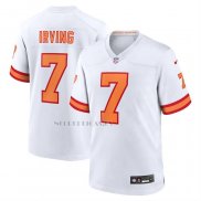 Camiseta NFL Game Tampa Bay Buccaneers Bucky Irving 76 Blanco