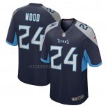 Camiseta NFL Game Tennessee Titans Julius Wood Azul