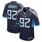 Camiseta NFL Game Tennessee Titans Ola Adeniyi Azul
