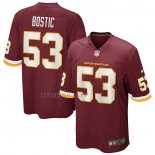 Camiseta NFL Game Washington Commanders Jon Bostic Rojo