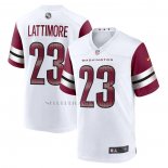 Camiseta NFL Game Washington Commanders Marshon Lattimore Blanco
