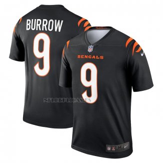 Camiseta NFL Legend Cincinnati Bengals Joe Burrow Legend Negro