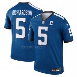 Camiseta NFL Legend Indianapolis Colts Anthony Richardson Alterno Azul