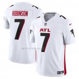 Camiseta NFL Limited Atlanta Falcons Bijan Robinson Vapor F.U.S.E. Blanco